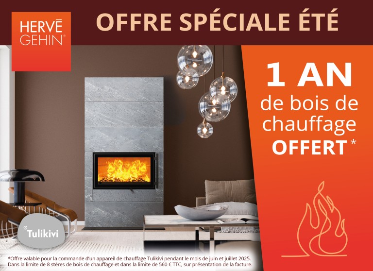 OFFRE BOIS DE CHAUFFAGE : 1 an de bois offert pour l’achat d’un poêle Tulikivi à Colmar, Metz ou Remiremont !
